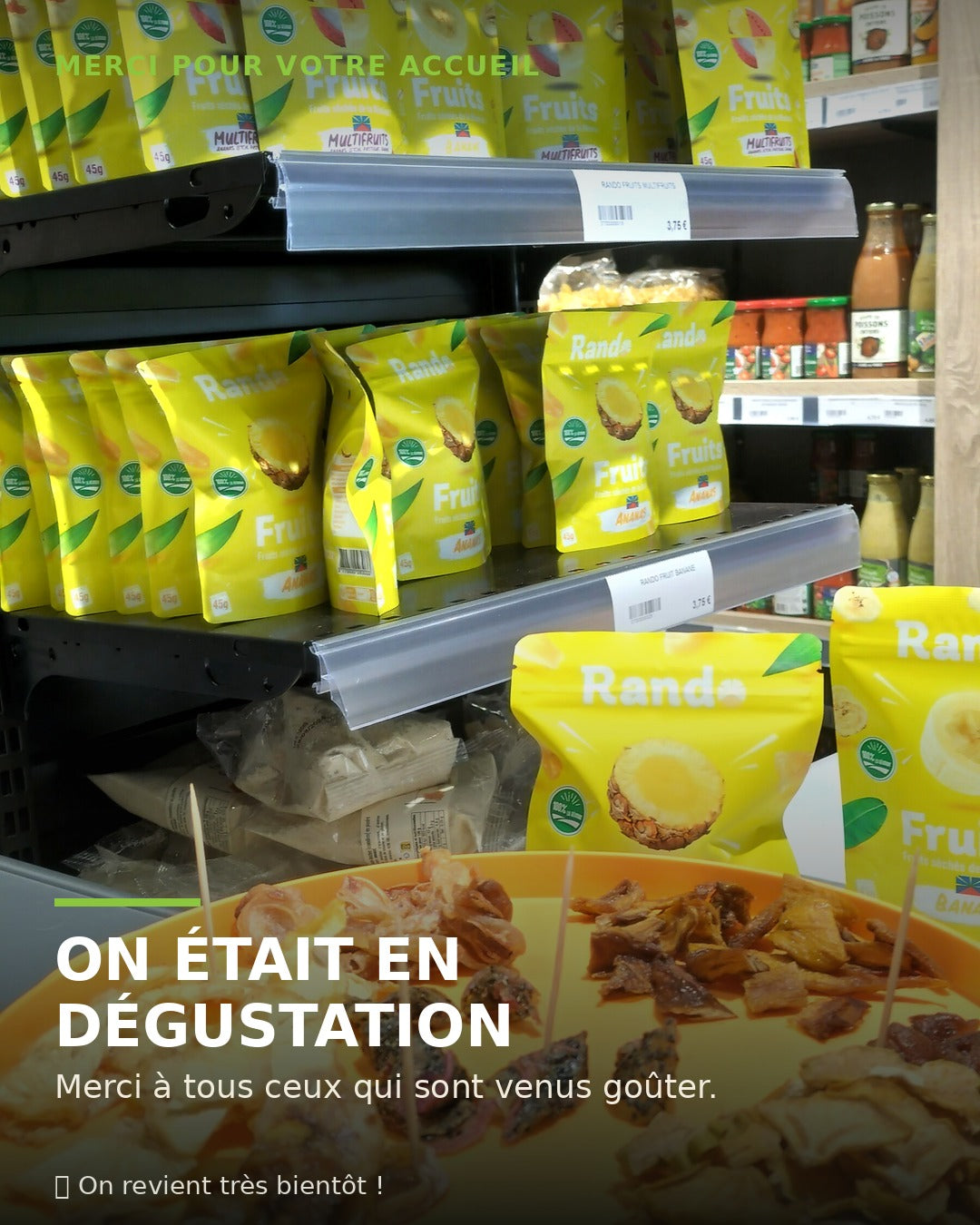 On était en dégustation