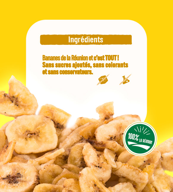 Banane séchée