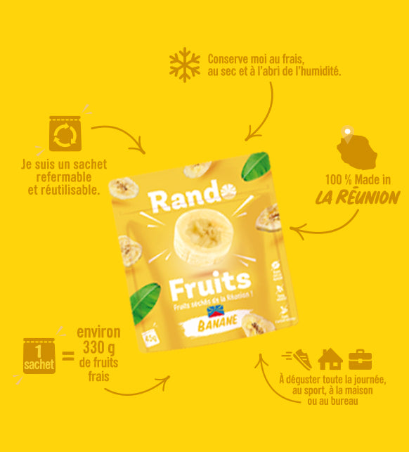 Banane séchée