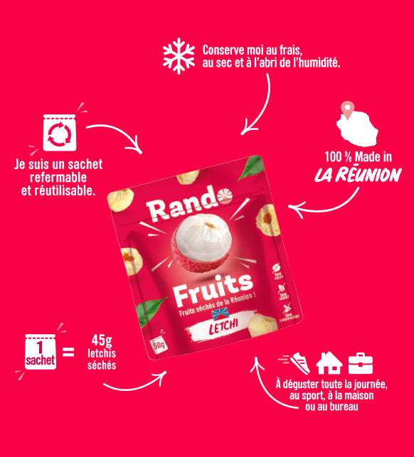 Letchi séché