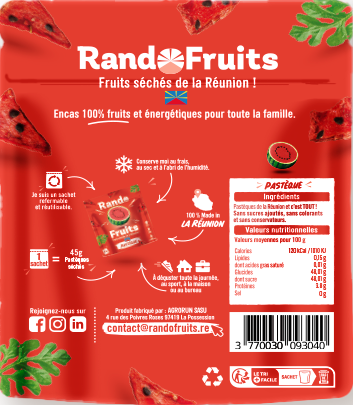 Pastèque séchée