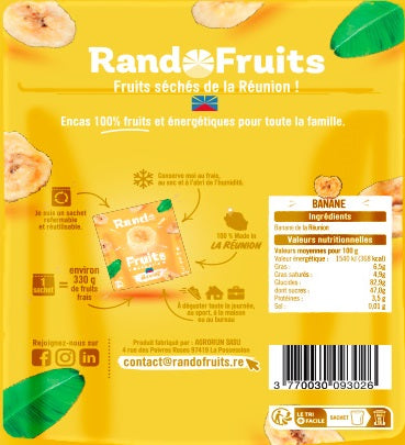 Banane séchée